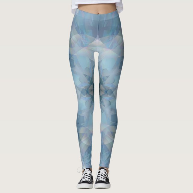 Soft Flowers Leggings (Front)