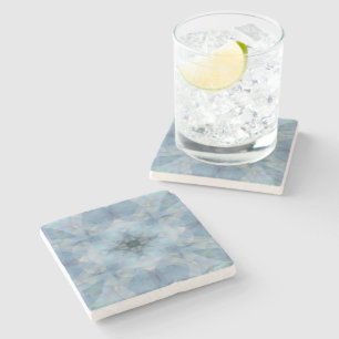 Soft Flowers Stone Coaster