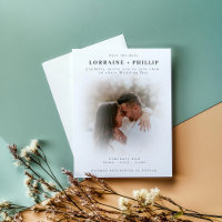 Soft Focus Photo Save the Date