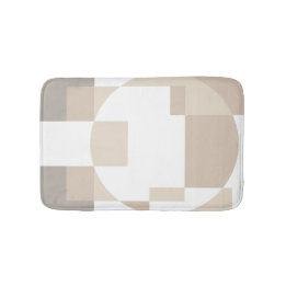 Soft Geometric Blocks – Simple and Sleek Bath Mat