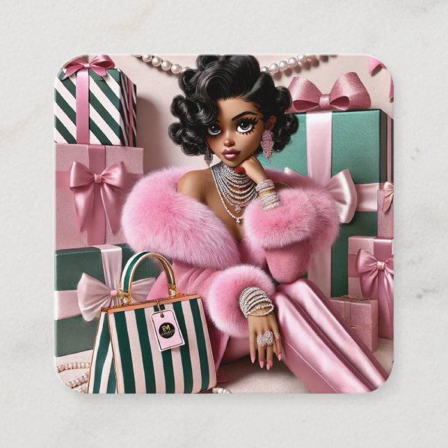 Soft Glam  Enclosure Card (Front)