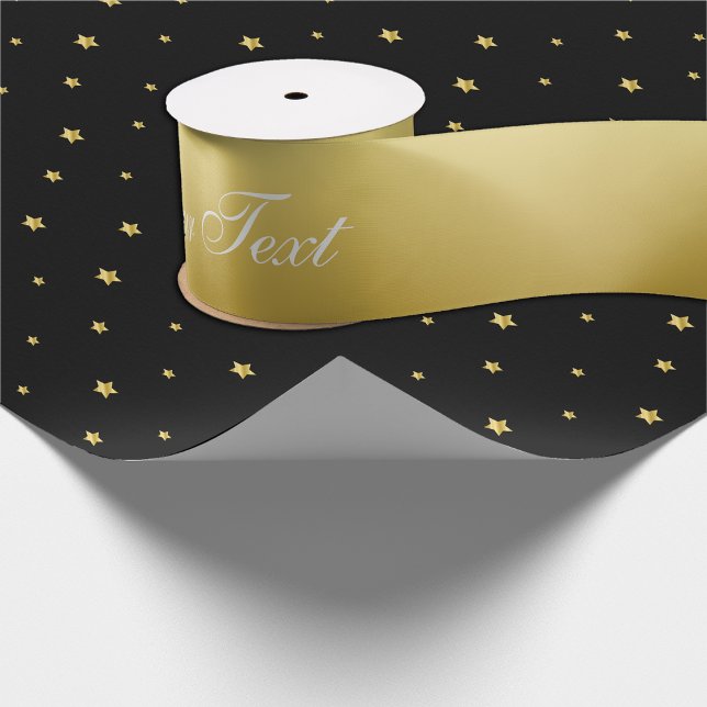Soft Gradient Elegant Golden  Satin Ribbon (Creator Uploaded)