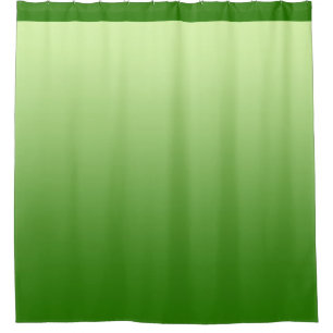 Soft Gradients Colours - green + your ideas Shower Curtain