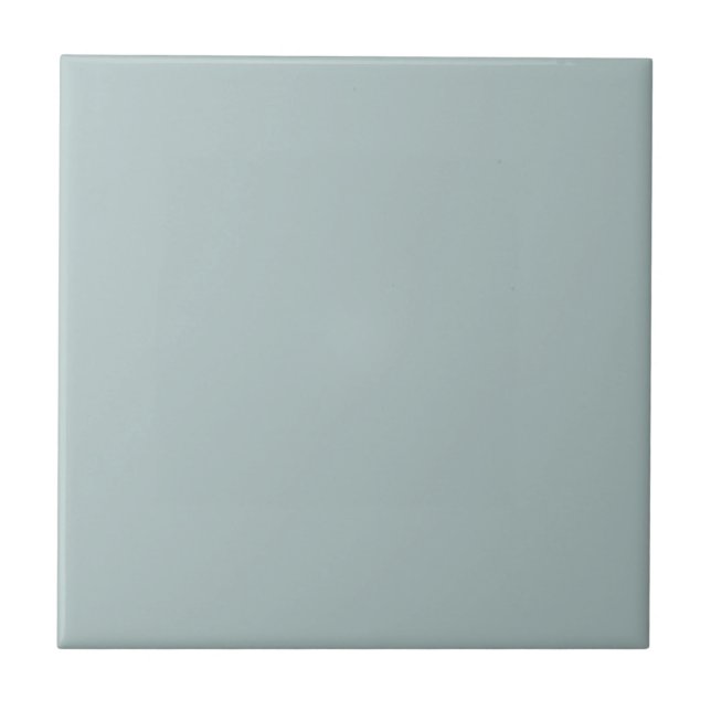 Soft Gray Solid Color Tile (Front)