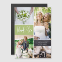 Soft Green Custom Wedding Photo Collage