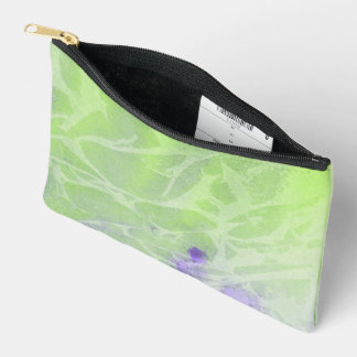 Soft Green & Lavender Harmony Accessory Pouch