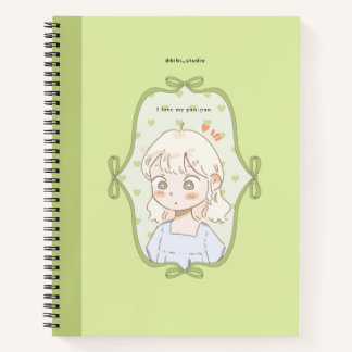 Soft Green  Notebook