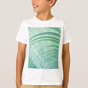 Soft Green Plant Palm Leaf T-Shirt