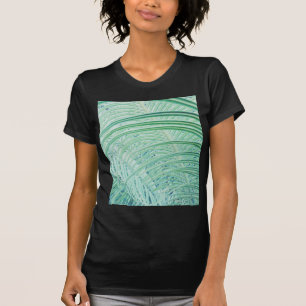 Soft Green Plant Palm Leaf T-Shirt