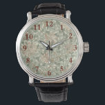Soft Green Vintage William Morris Honeysuckle Watch<br><div class="desc">William Morris Classic - the vintage honeysuckle pattern from the 1800s that is all about soft sweet country design. For soft vintage decor and also for wedding stationery.</div>