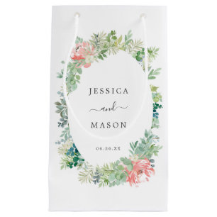 Soft Greenery Hotel Wedding Gift Bag