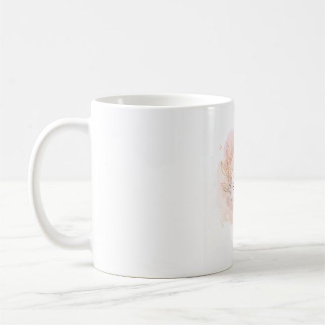 Soft Heart Strong Mind – Feminine Inspirational De Coffee Mug (Left)