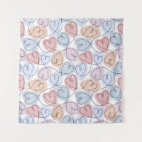 Soft Hearts: Continuous Line Valentine's