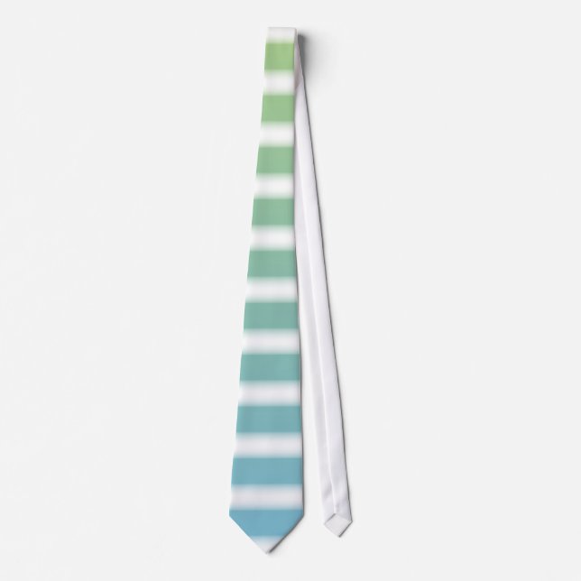 Soft Horizontal Stripes Tie (Front)