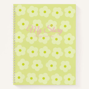 Soft Hue Blooms Notebook