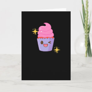 Soft Ice Cream Kawaii Food Card
