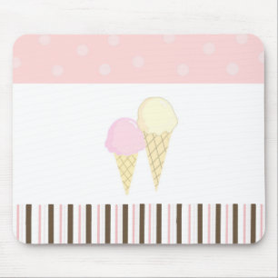 Soft Ice Cream Mouse Pad