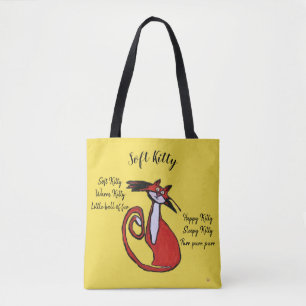 Soft Kitty - Cat - Tote Bag