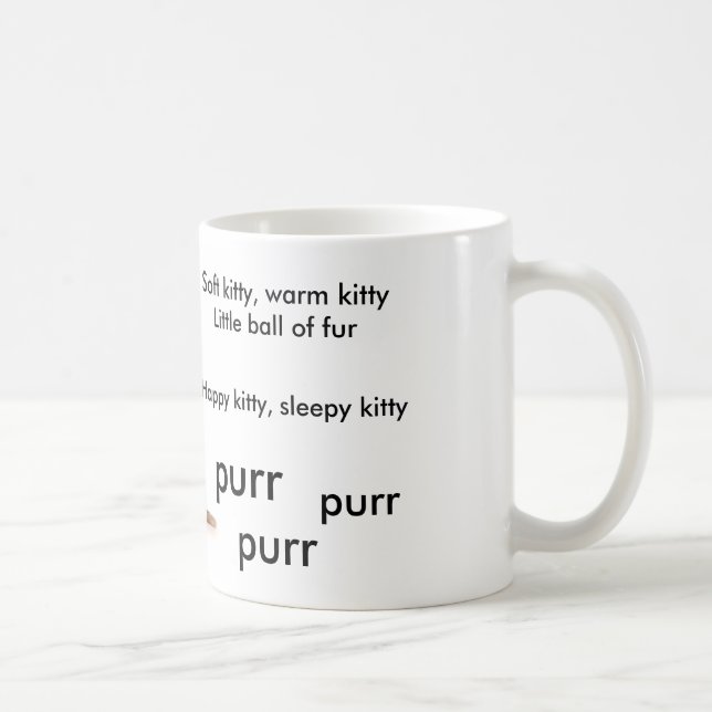 Soft kitty mug (Right)