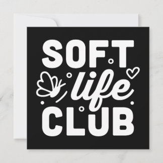 Soft life club self care group black card