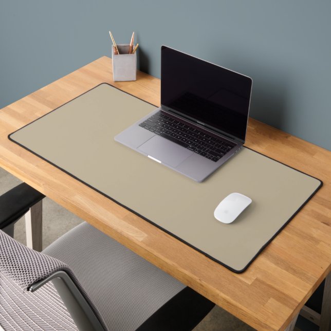 Soft Light Beige Background – Wedding Design Desk Mat (Office 2)