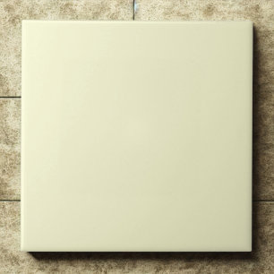 Soft Light Goldenrod #fafad2 Dream Tile