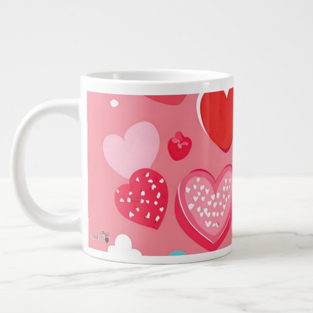 Soft Love | Large Coffee Mug (Left)