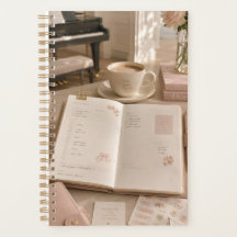 Soft Luxury Music & Coffee Stationery