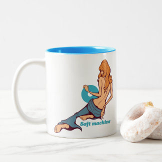 Soft machine Two-Tone coffee mug