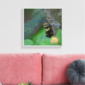 Soft Macro Nature Art Stretched Canvas Print