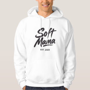Soft Mama Est 2023 Shirt Design - Modern Brush Scr