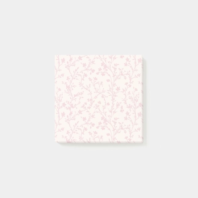 Soft Meadow Blush Pink - Neutral Post-it Notes (Front)