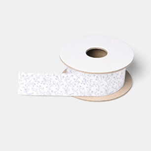Soft Meadow Dusty Lavender - Neutral Satin Ribbon