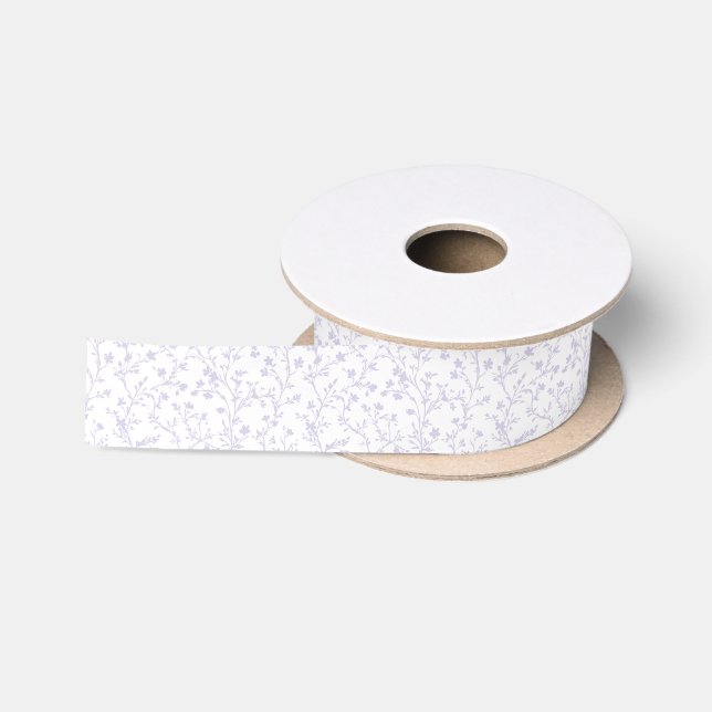 Soft Meadow Dusty Lavender - Neutral Satin Ribbon (Spool)