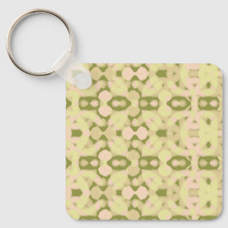Soft Meadow Lattice Key Ring