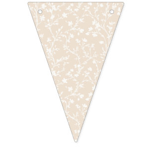 Soft Meadow Neutral - Soft Linen Bunting