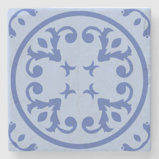 Soft Medallion Scroll Stone Coaster