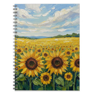 Soft mornings, golden thoughts notebook