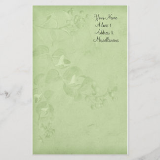 Soft Nature in Green Stationery