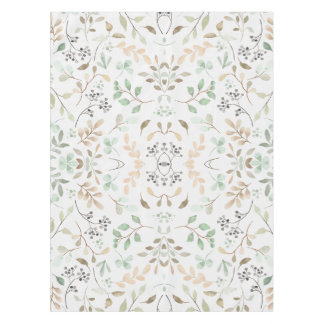 Soft Nature Leaves Table Cover | Tablecloth