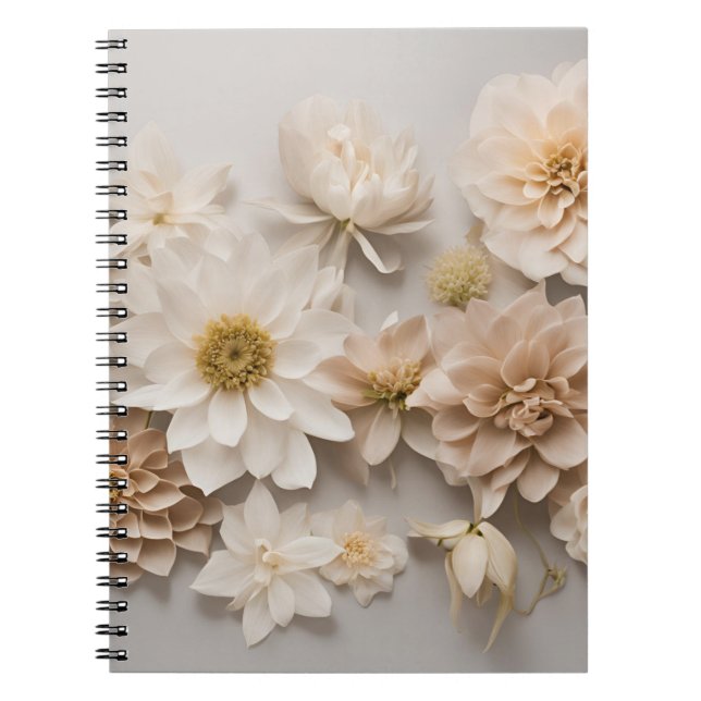 Soft Neutral Toned Notebook (Front)