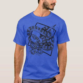 Soft On The Inside Snake Feminism Knife Blood Flow T-Shirt
