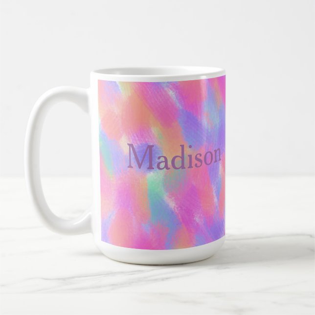 Soft  Original Contemporary Colour Party  Coffee Mug (Left)