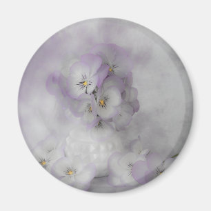 Soft Pansies Magnet