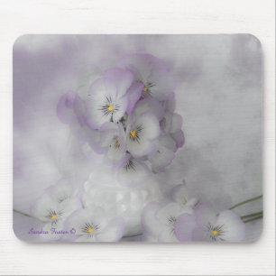 Soft Pansies Mouse Pad