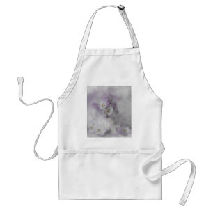 Soft Pansies Standard Apron