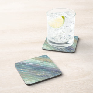 Soft Pastel Abstract Coaster