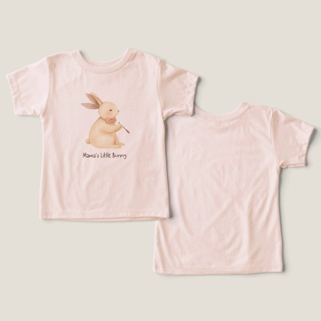 Soft Pastel Baby Outfit (Design Front & Back)