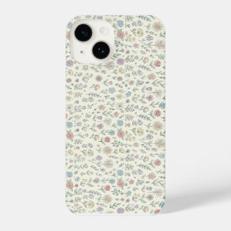 Soft Pastel Floral Pattern Cute Phone case