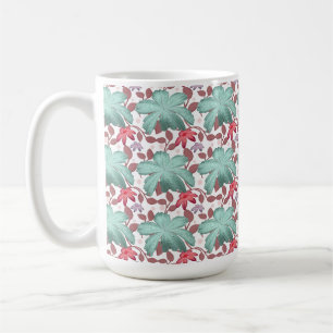 Soft Pastel Floral Pattern Elegant floral Coffee Mug